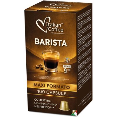 Italian Coffee Barista Kapsułki Do Nespresso 100% Arabika - 100 Kapsułek Italian Coffee Barista Kapsułki Do Nespresso 100% Arabika - 100 Kapsułek
