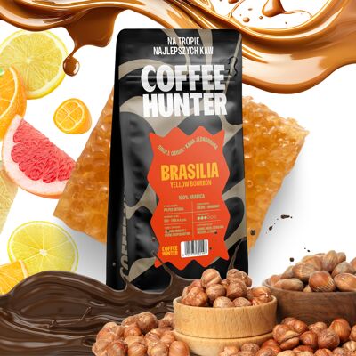 Hunter Brasilia Yellow Bourbon 1000g Kawa Ziarnista Hunter Brasilia Yellow Bourbon 1000g Kawa Ziarnista