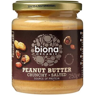 Inny producent Chrupiąca Pasta Orzechowa Z Ekologiczną/bio Sól 250g Inny producent Chrupiąca Pasta Orzechowa Z Ekologiczną/bio Sól 250g