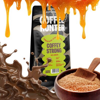 Hunter Coffey Strong Blend 1000g Kawa Ziarnista Hunter Coffey Strong Blend 1000g Kawa Ziarnista