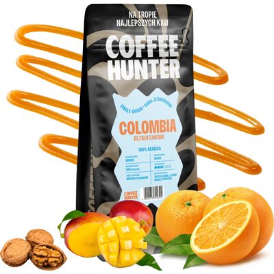 Hunter Colombia Bezkofeinowa 1000g Kawa Ziarnista Hunter Colombia Bezkofeinowa 1000g Kawa Ziarnista