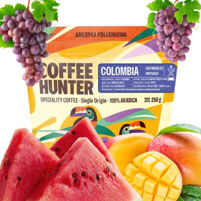 Colombia Finca Los Nogales Virtuoso (Speciality) 250g Coffee Hunter Colombia Finca Los Nogales Virtuoso (Speciality) 250g Coffee Hunter