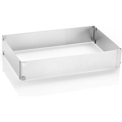 Inny producent Foremka Rama Do Ciasta Regulowana Metalowa Uniwersalna Wytrzymała Inny producent Foremka Rama Do Ciasta Regulowana Metalowa Uniwersalna Wytrzymała