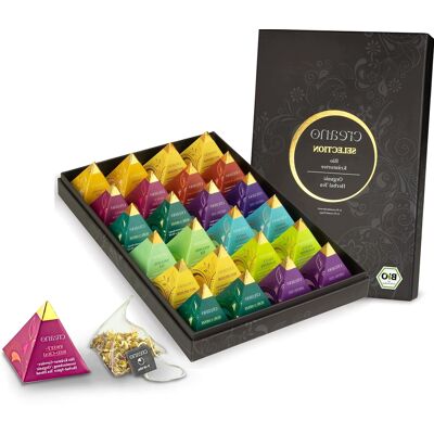 Inny producent Herbata Zestaw Ziołowa Organiczna 24 Saszetki 9 Smaków Różne Bio Inny producent Herbata Zestaw Ziołowa Organiczna 24 Saszetki 9 Smaków Różne Bio
