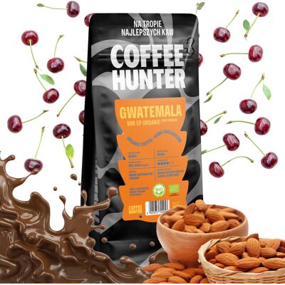 Hunter Kawa Organiczna Gwatemala Shg Ep 1000g Kawa Ziarnista Hunter Kawa Organiczna Gwatemala Shg Ep 1000g Kawa Ziarnista