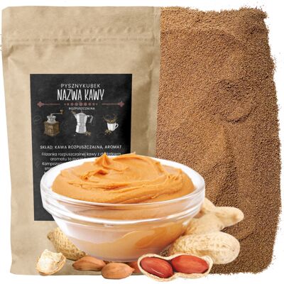 Inny producent Kawa Rozpuszczalna Smakowa Masło Orzechowe 1 Kg 1000 G Instant / Pysznykubek Inny producent Kawa Rozpuszczalna Smakowa Masło Orzechowe 1 Kg 1000 G Instant / Pysznykubek