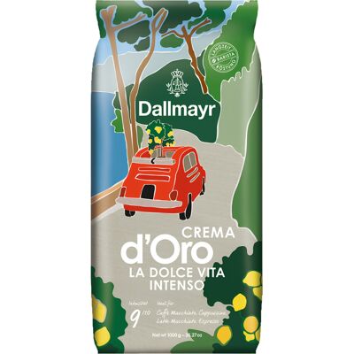 Kawa Ziarnista Dallmayr Crema D'Oro La Dolce Vita Intenso 1kg Kawa Ziarnista Dallmayr Crema D'Oro La Dolce Vita Intenso 1kg
