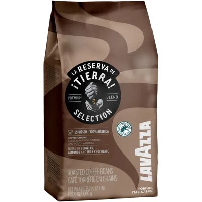 Ziarna Kawy Lavazza Tierra - Arabica, Średni Stopień Palenia, 1kg Ziarna Kawy Lavazza Tierra - Arabica, Średni Stopień Palenia, 1kg