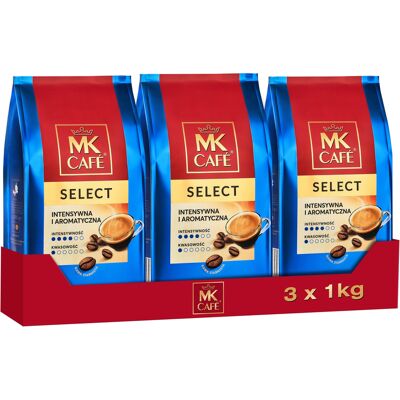 Kawa Ziarnista Mk Cafe Select 3 X 1 Kg Kawa Ziarnista Mk Cafe Select 3 X 1 Kg