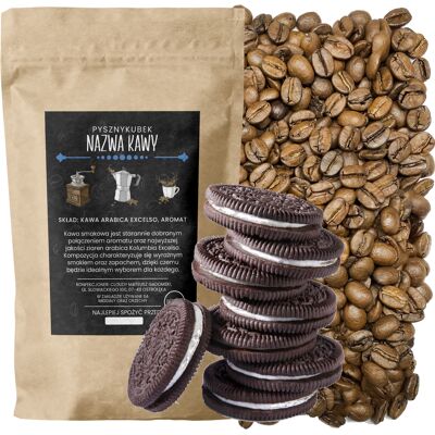 Inny producent Kawa Ziarnista Smakowa Kremowe Ciasteczka 1 Kg Czekolada Śmietanka Arabica / Pysznykubek Inny producent Kawa Ziarnista Smakowa Kremowe Ciasteczka 1 Kg Czekolada Śmietanka Arabica / Pysznykubek