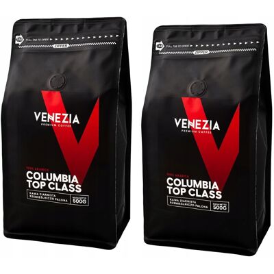 Kawa Ziarnista Venezia Columbia 2x500g Kawa Ziarnista Venezia Columbia 2x500g