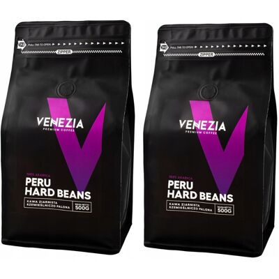 Kawa Ziarnista Venezia Peru 2x500g Kawa Ziarnista Venezia Peru 2x500g