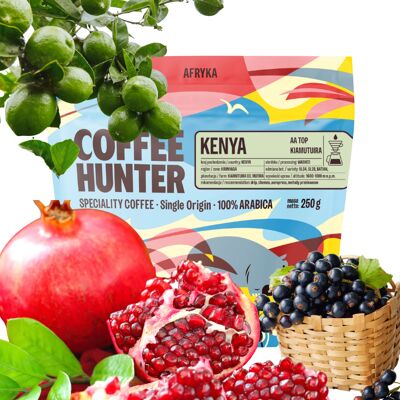 Kenya Aa Top Kiamutuira (Speciality) 250g Coffee Hunter Kenya Aa Top Kiamutuira (Speciality) 250g Coffee Hunter