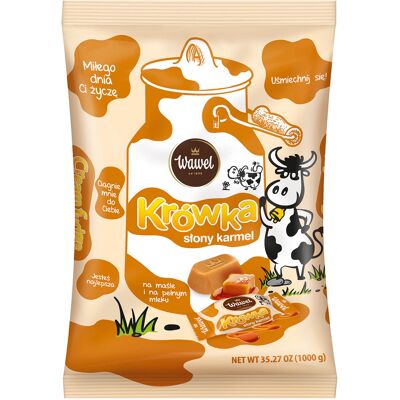 Krówka Słony - Karmel Wawel 1kg Krówka Słony - Karmel Wawel 1kg