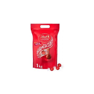 Lindt Lindor Praliny Mleczna Czekolada - 80 sztuk - 1kg - Czekolada Lindt Lindor Praliny Mleczna Czekolada - 80 sztuk - 1kg - Czekolada