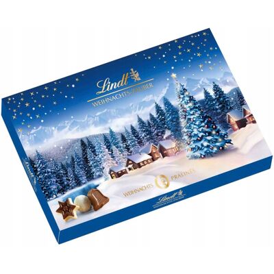 Lindt Praliny Christmas Magic 200g Mleczna Czekolada Świąteczna Bombonierka Lindt Praliny Christmas Magic 200g Mleczna Czekolada Świąteczna Bombonierka