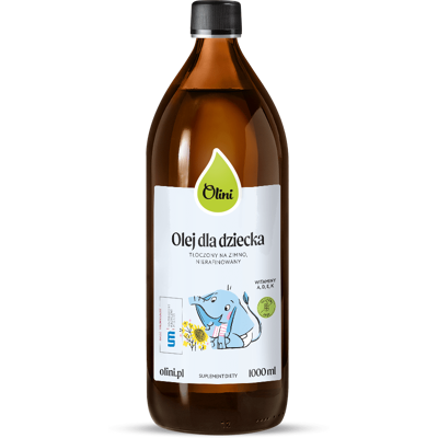 Olini Olej Dla Dziecka 1000ml Olini Olej Dla Dziecka 1000ml