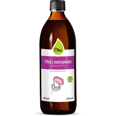 Olini Olej Z Ostropestu 500ml Olini Olej Z Ostropestu 500ml