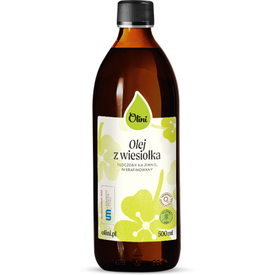Olini Olej Z Wiesiołka 500ml Olini Olej Z Wiesiołka 500ml