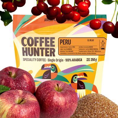 Peru El Rejo (Speciality) 250g Coffee Hunter Peru El Rejo (Speciality) 250g Coffee Hunter