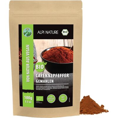 Inny producent Proszek Papryka Cayenne 100g Mielona Chili Ostra Przyprawa Bio Inny producent Proszek Papryka Cayenne 100g Mielona Chili Ostra Przyprawa Bio