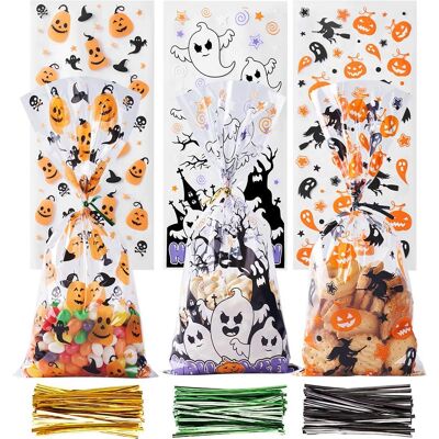 Inny producent Torebki 150 Sztuk Celofanowe Przezroczyste Halloween Woreczki Festyn Inny producent Torebki 150 Sztuk Celofanowe Przezroczyste Halloween Woreczki Festyn
