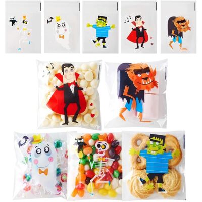 Inny producent Torebki 200 Sztuk Samoprzylepne Celofanowe Na Słodycze Na Halloween Inny producent Torebki 200 Sztuk Samoprzylepne Celofanowe Na Słodycze Na Halloween