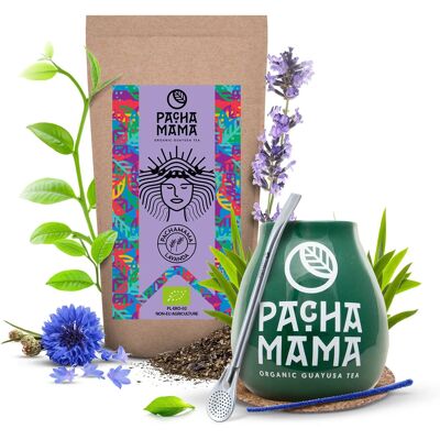 Zestaw Guayusa Pachamama Lavanda 100g Akcesoria Zestaw Guayusa Pachamama Lavanda 100g Akcesoria