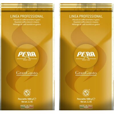Zestaw Kawa Ziarnista Pera Gran Gusto 2x1 Kg Zestaw Kawa Ziarnista Pera Gran Gusto 2x1 Kg