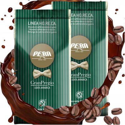 Zestaw Kawa Ziarnista Pera Gran Pregio 2x1 Kg Zestaw Kawa Ziarnista Pera Gran Pregio 2x1 Kg
