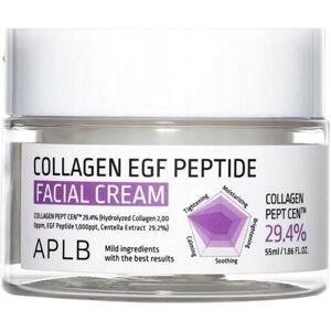 APLB Collagen EGF Krem Nawilżający Przeciwstarzeniowy Jędrna Skóra 55 ml APLB Collagen EGF Krem Nawilżający Przeciwstarzeniowy Jędrna Skóra 55 ml