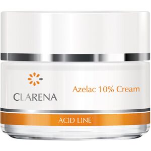 Clarena, Azelac 10% Cream Krem do Twarzy z 10% kwasem azelainowym, 50ml Clarena, Azelac 10% Cream Krem do Twarzy z 10% kwasem azelainowym, 50ml