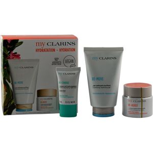 Clarins, Zestaw kosmetyków ( Re-Move Detoxify Dermo-Cleansing Gel żel do twarzy, 125ml + Re-Boost Hydra-Energizing Cream krem do twarzy, 50ml + Re-C.. Clarins, Zestaw kosmetyków ( Re-Move Detoxify Dermo-Cleansing Gel żel do twarzy, 125ml + Re-Boost Hydra-Energizing Cream krem do twarzy, 50ml + Re-C..