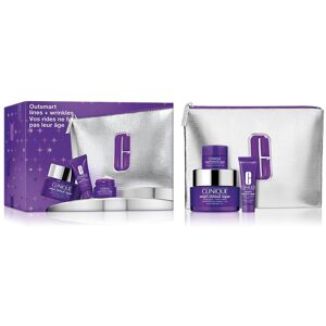 Clinique, Outsmart Lines + Wrinkles zestaw przeciwstarzeniowy krem do twarzy i na szyję 50ml + przeciwstarzeniowe serum 10ml + przeciwstarzeniowy kr.. Clinique, Outsmart Lines + Wrinkles zestaw przeciwstarzeniowy krem do twarzy i na szyję 50ml + przeciwstarzeniowe serum 10ml + przeciwstarzeniowy kr..