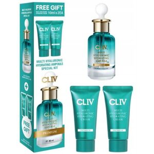 CLIV ZESTAW nawilżająca ampułka do twarzy 30 ml + krem do twarzy 2x10 ml CLIV ZESTAW nawilżająca ampułka do twarzy 30 ml + krem do twarzy 2x10 ml