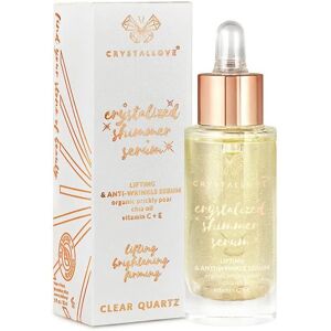 Crystallove, Crystalized Clear Quartz Shimmer, Serum ujędrniające serum do twarzy, 30 ml Crystallove, Crystalized Clear Quartz Shimmer, Serum ujędrniające serum do twarzy, 30 ml