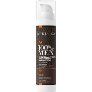 Dermika, Krem Do Twarzy Dla Mężczyzn 40+ 100% For Men Wygładzający 100ml Dermika, Krem Do Twarzy Dla Mężczyzn 40+ 100% For Men Wygładzający 100ml