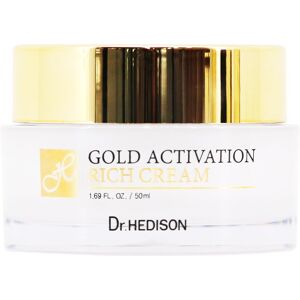Dr.HEDISON Gold Activation Rich Cream - krem do twarzy z 24k złotem 50 ml Dr.HEDISON Gold Activation Rich Cream - krem do twarzy z 24k złotem 50 ml
