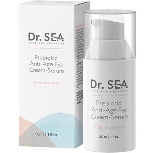 Dr. Sea, Przeciwstarzeniowy krem-serum pod oczy z prebiotykiem, 30ml Dr. Sea, Przeciwstarzeniowy krem-serum pod oczy z prebiotykiem, 30ml