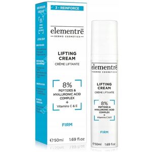 Elementre 8% Peptides & Hyaluronic Acid Lifting Cream -krem ujędrniający Elementre 8% Peptides & Hyaluronic Acid Lifting Cream -krem ujędrniający