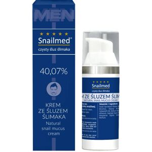 Snailmed Wielofunkcyjny Krem do twarzy dla mężczyzn z naturalnym śluzem ślimaka, kwasem hialuronowym oraz woskiem pszczelim 50ml Snailmed Wielofunkcyjny Krem do twarzy dla mężczyzn z naturalnym śluzem ślimaka, kwasem hialuronowym oraz woskiem pszczelim 50ml