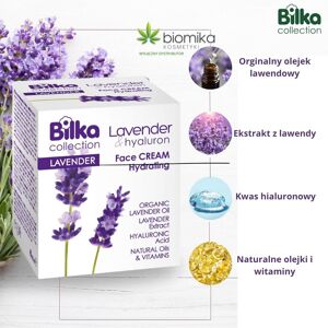 Krem do twarzy nawilżający LAWENDA I KWAS HIALURONOWY 40ml Krem do twarzy nawilżający LAWENDA I KWAS HIALURONOWY 40ml