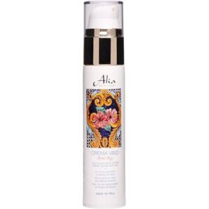 Krem na twarz przeciwstarzeniowy Alia Skin Care z kwasem hialuronowym i malwą Krem na twarz przeciwstarzeniowy Alia Skin Care z kwasem hialuronowym i malwą