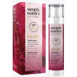 Krem przeciwstarzeniowy do twarzy Clochee Simply Nature na dzień 50 ml Krem przeciwstarzeniowy do twarzy Clochee Simply Nature na dzień 50 ml