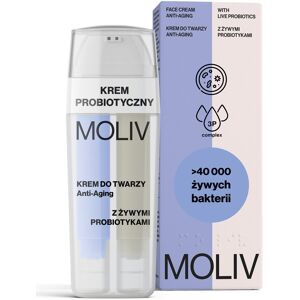 MOLIV Anti-Aging Krem do twarzy z żywymi probiotykami 30ml MOLIV Anti-Aging Krem do twarzy z żywymi probiotykami 30ml