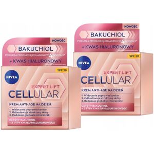 NIVEA Cellular Expert Lift Krem ujędrniający na zmarszczki na dzień 50ml x2 NIVEA Cellular Expert Lift Krem ujędrniający na zmarszczki na dzień 50ml x2