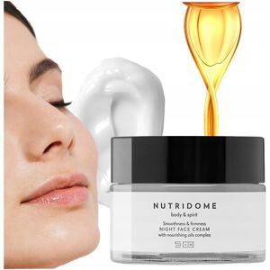 KREM do TWARZY przeciw zmarszczkom NA NOC nawilżający skórę 50 ml NUTRIDOME KREM do TWARZY przeciw zmarszczkom NA NOC nawilżający skórę 50 ml NUTRIDOME