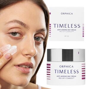 KREM DO TWARZY DZIEŃ pierwsze zmarszczki gliceryna ORPHICA TIMELESS 50ml KREM DO TWARZY DZIEŃ pierwsze zmarszczki gliceryna ORPHICA TIMELESS 50ml