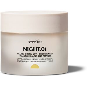 Resibo, NIGHT 01. Krem wypełniający z kwasem hialuronowym na noc 50ml Resibo, NIGHT 01. Krem wypełniający z kwasem hialuronowym na noc 50ml