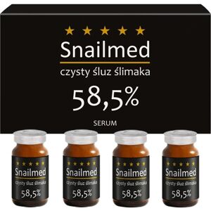 Snailmed, serum ze śluzem ślimaka 58,5%, 4 ampułki po 8 ml Snailmed, serum ze śluzem ślimaka 58,5%, 4 ampułki po 8 ml